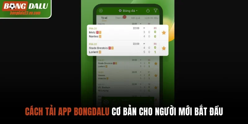 Tải app Bongdalu