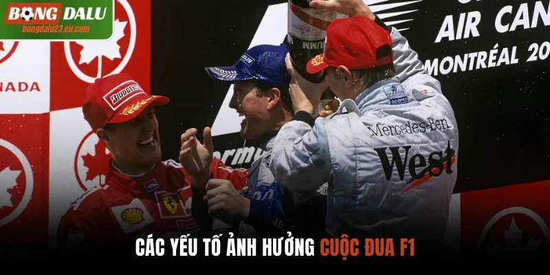 Các yếu tố ảnh hưởng cuộc đua F1