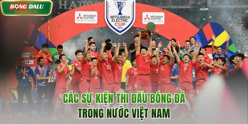 Các sự kiện thi đấu bóng đá trong nước Việt Nam